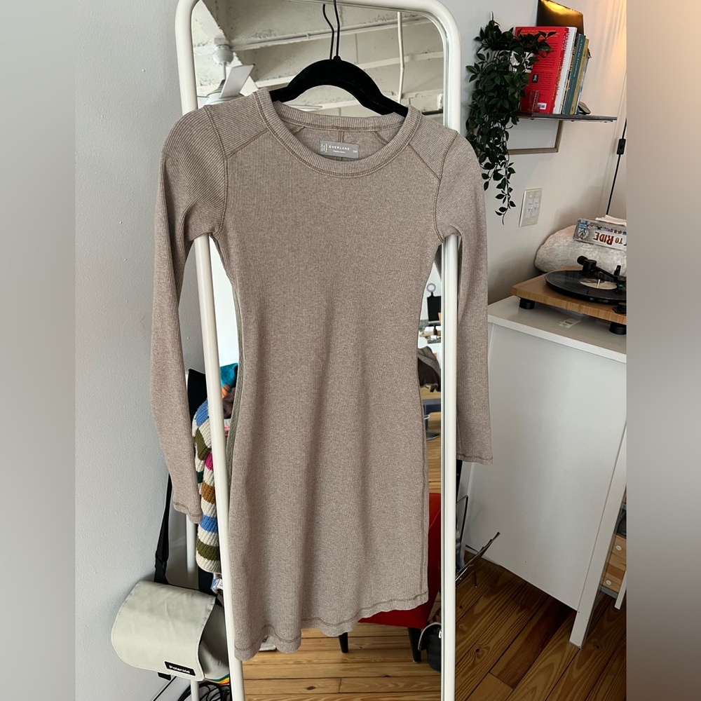 Tan Everlane Dress